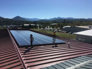 Commercial Solar System in Talent, Oregon