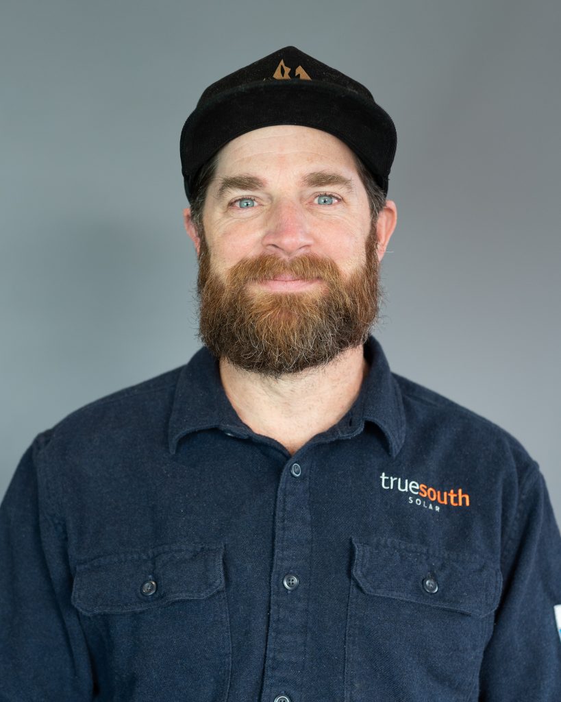 Lance Aryeff - a member of the True South Solar team