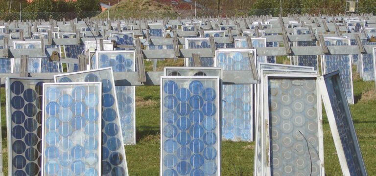 End of Life solar panels