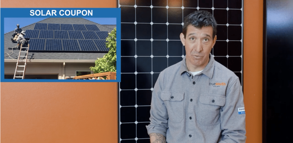 Learn about the solar coupon from True South Solar