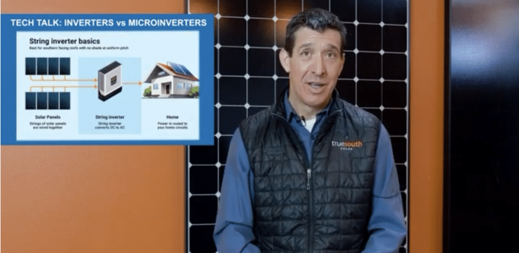 Learn about inverters vs. microinverters from True South Solar