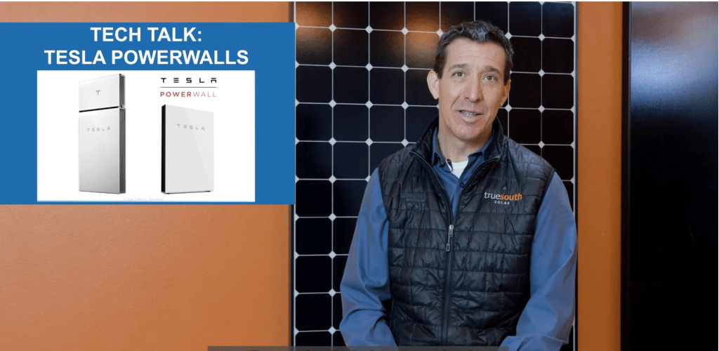 Learn about Tesla Powerwall with True South Solar. True South Solar is a certified Tesla Powerwall installer.