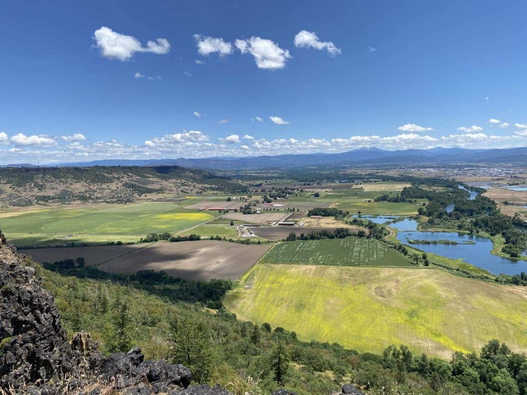 Jackson County Oregon View from Table Rock